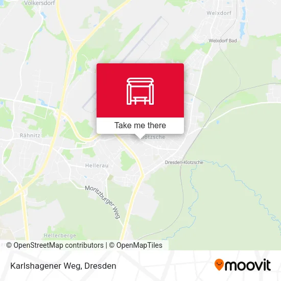 Карта Karlshagener Weg