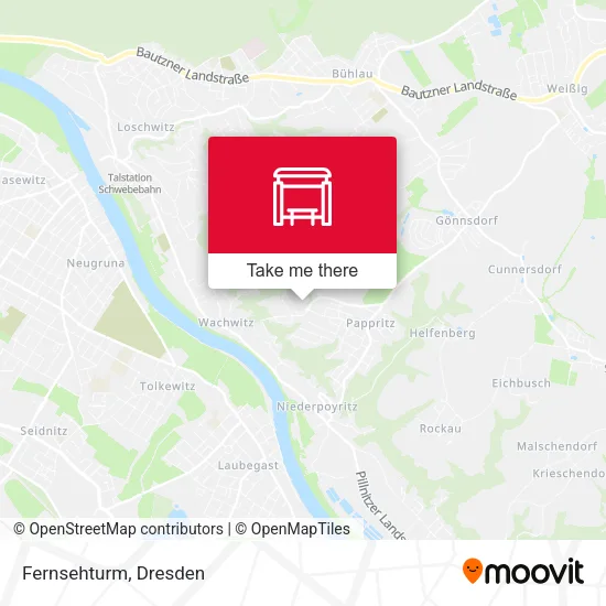 Fernsehturm map