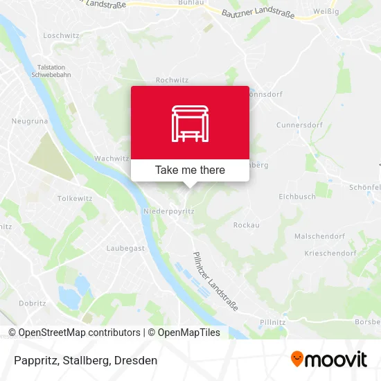 Pappritz, Stallberg map