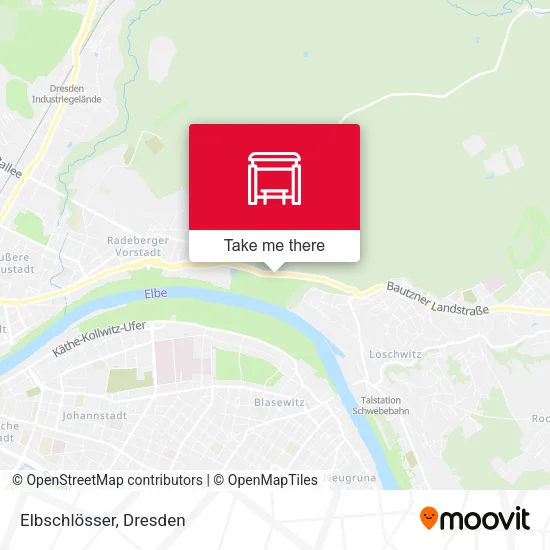 Карта Elbschlösser