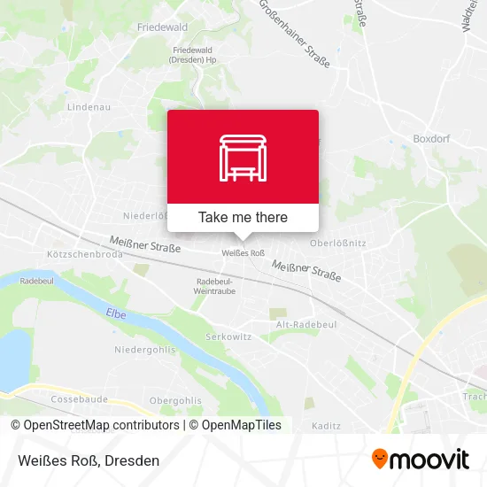 Карта Weißes Roß