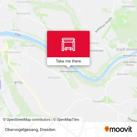 Карта Obervogelgesang