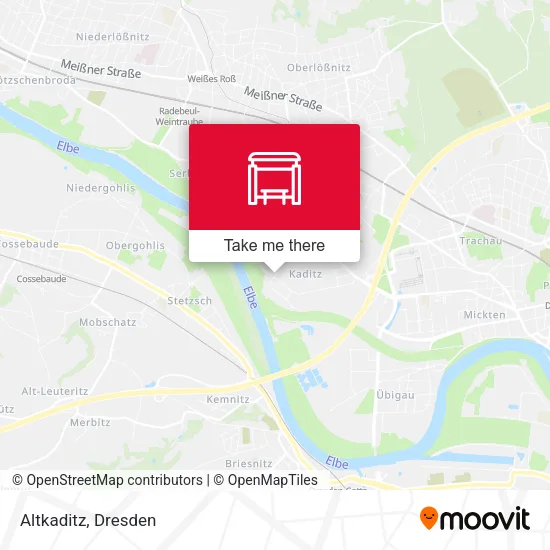 Карта Altkaditz