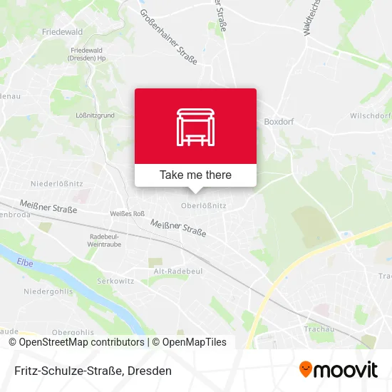 Карта Fritz-Schulze-Straße