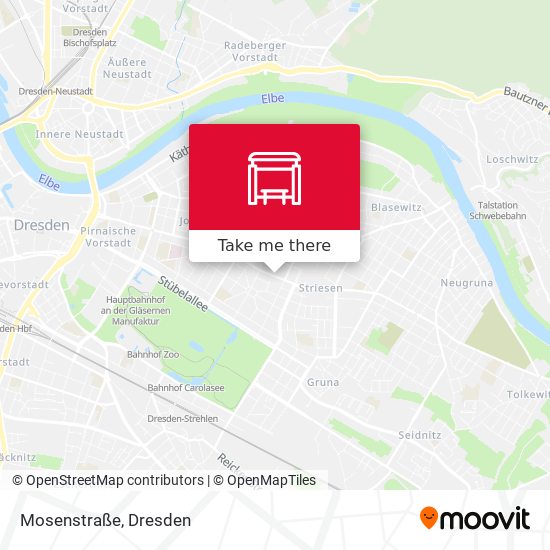 Mosenstraße map