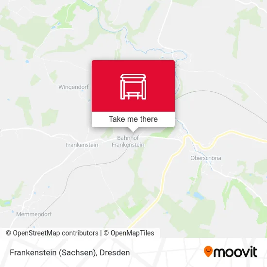 Карта Frankenstein (Sachsen)