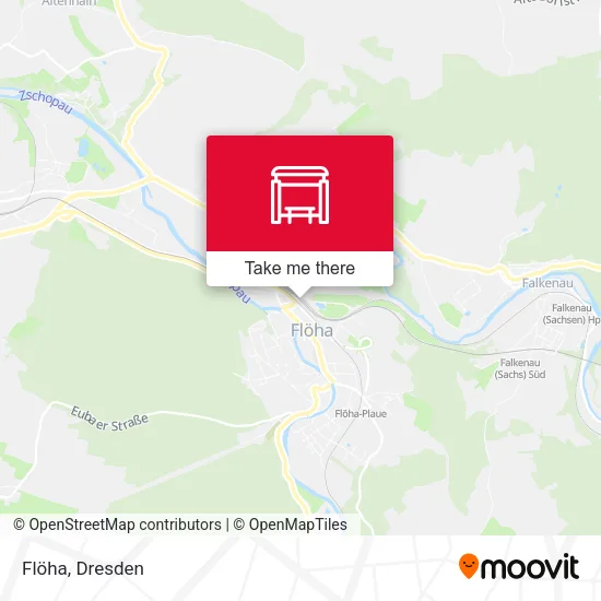 Карта Flöha