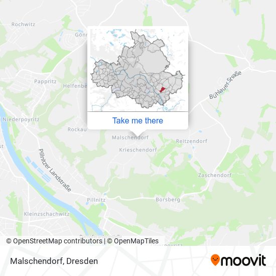 Malschendorf map