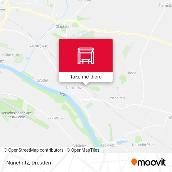 Карта Nünchritz