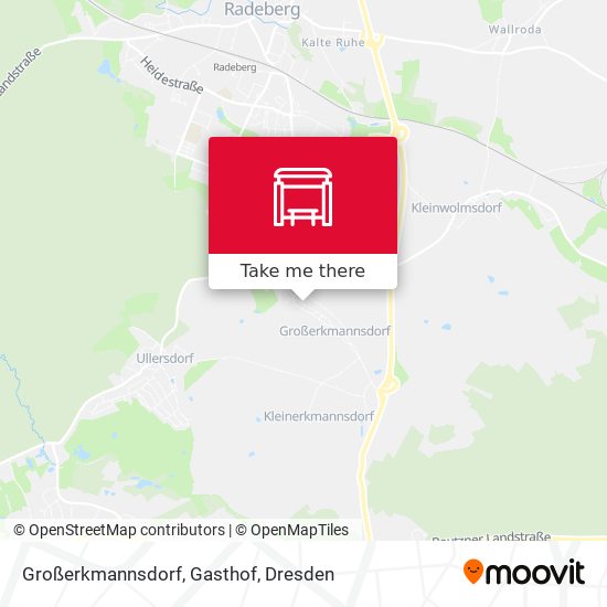 Großerkmannsdorf, Gasthof map