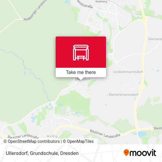 Карта Ullersdorf, Grundschule