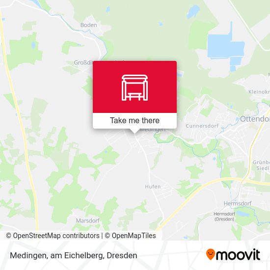Карта Medingen, am Eichelberg