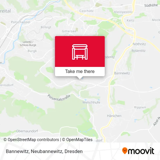 Карта Bannewitz, Neubannewitz