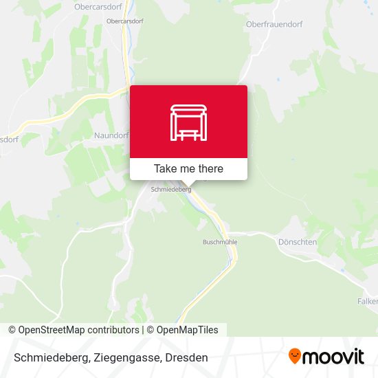 Карта Schmiedeberg, Ziegengasse