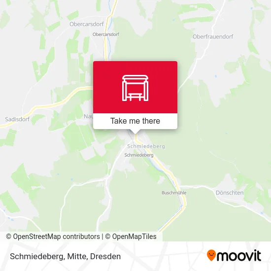 Карта Schmiedeberg, Mitte