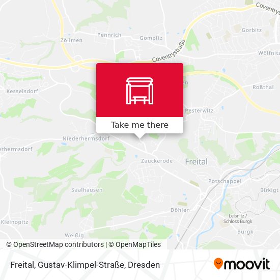 Freital, Gustav-Klimpel-Straße map