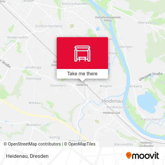 Карта Heidenau
