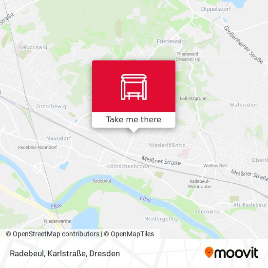Radebeul, Karlstraße map