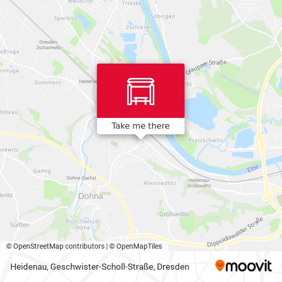 Heidenau, Geschwister-Scholl-Straße map