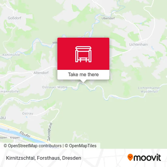 Карта Kirnitzschtal, Forsthaus