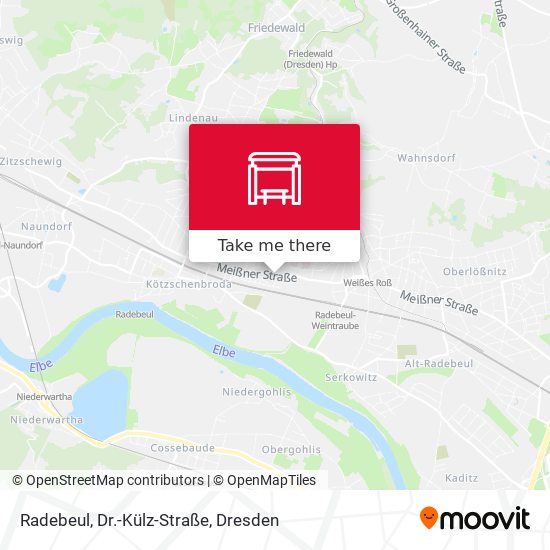 Radebeul, Dr.-Külz-Straße map