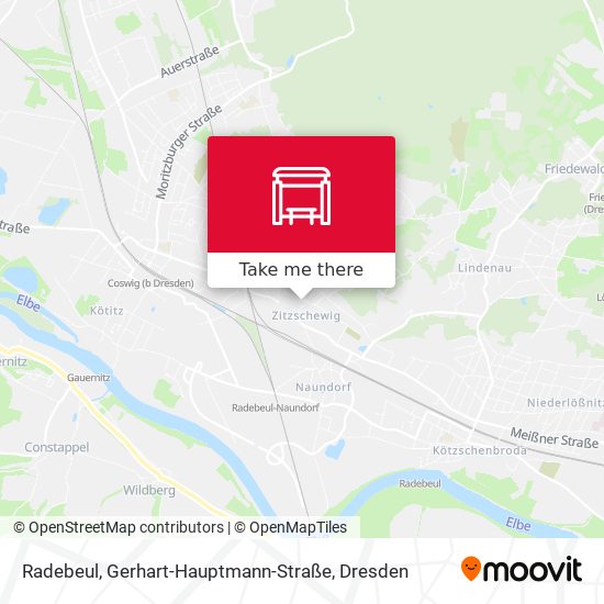 Radebeul, Gerhart-Hauptmann-Straße map