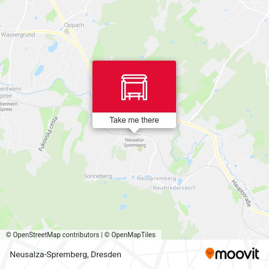 Карта Neusalza-Spremberg
