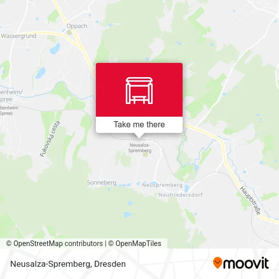 Карта Neusalza-Spremberg