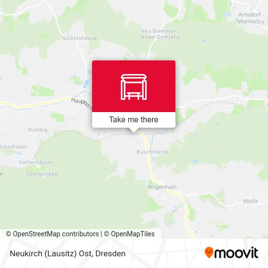 Neukirch (Lausitz) Ost map