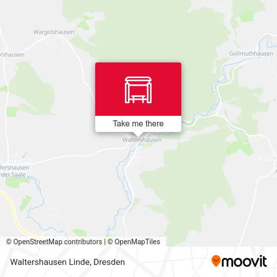 Карта Waltershausen Linde
