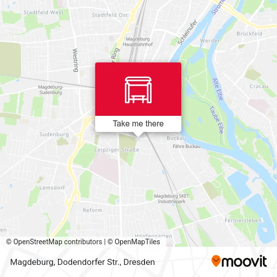 Карта Magdeburg, Dodendorfer Str.