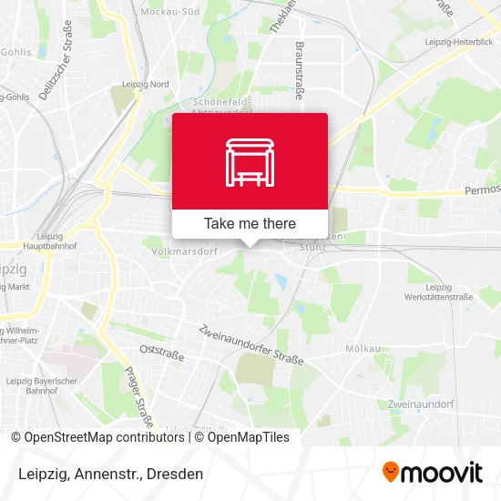 Карта Leipzig, Annenstr.