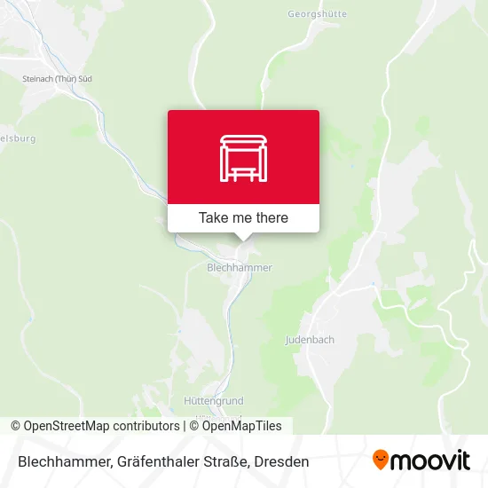 Карта Blechhammer, Gräfenthaler Straße