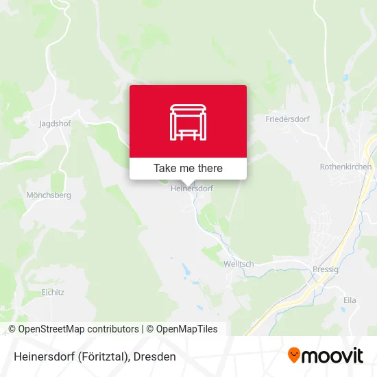 Карта Heinersdorf (Föritztal)