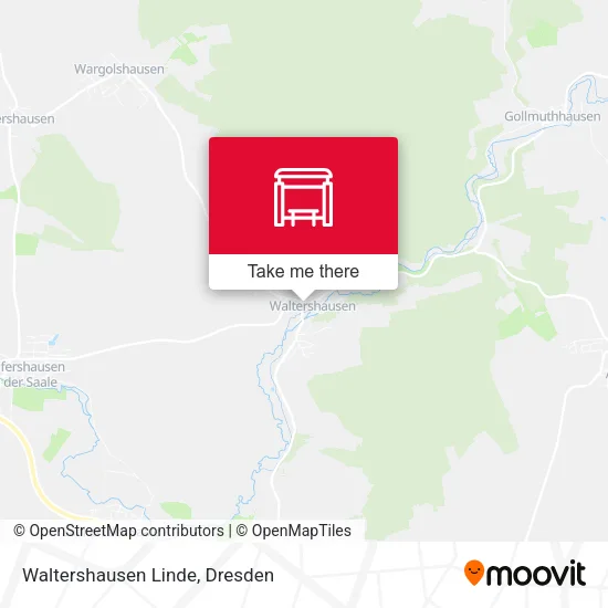 Карта Waltershausen Linde