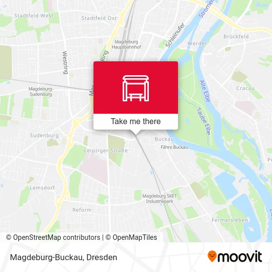 Карта Magdeburg-Buckau