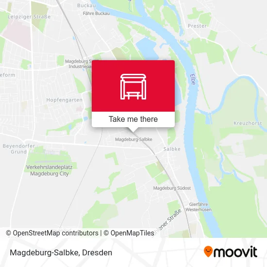 Карта Magdeburg-Salbke