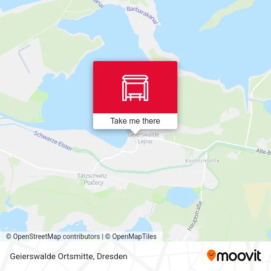 Карта Geierswalde Ortsmitte