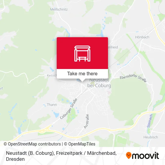 Карта Neustadt (B. Coburg), Freizeitpark / Märchenbad