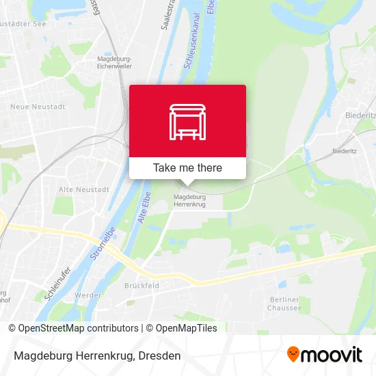 Карта Magdeburg Herrenkrug