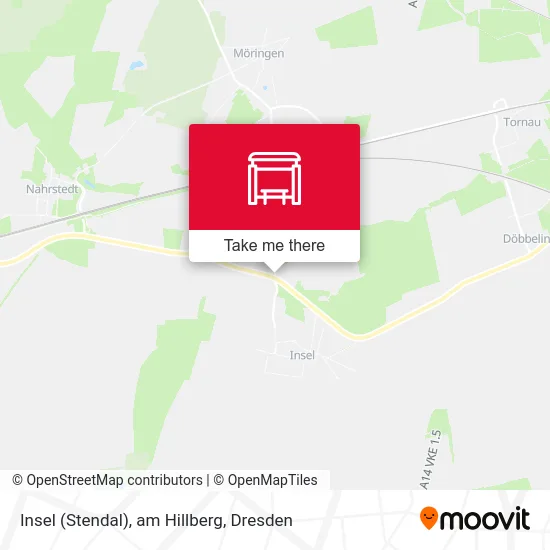 Карта Insel (Stendal), am Hillberg