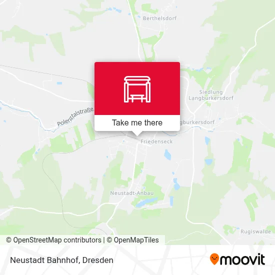 Neustadt Bahnhof map