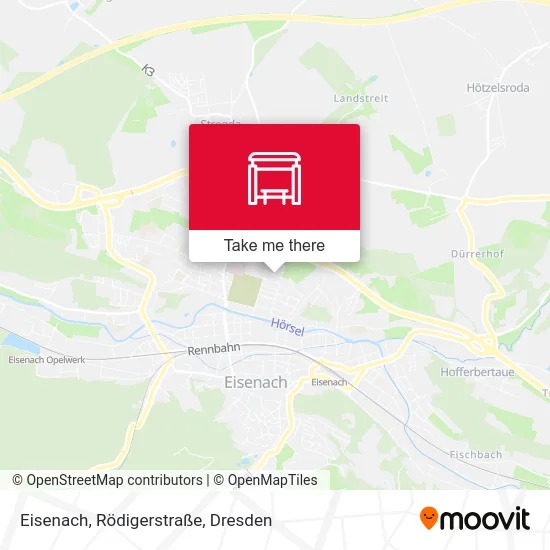 Карта Eisenach, Rödigerstraße