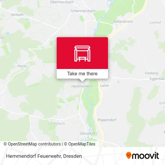 Hemmendorf Feuerwehr map