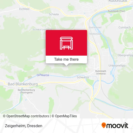 Карта Zeigerheim