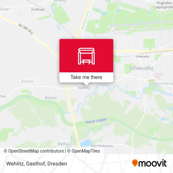 Карта Wehlitz, Gasthof