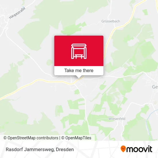 Rasdorf Jammersweg map