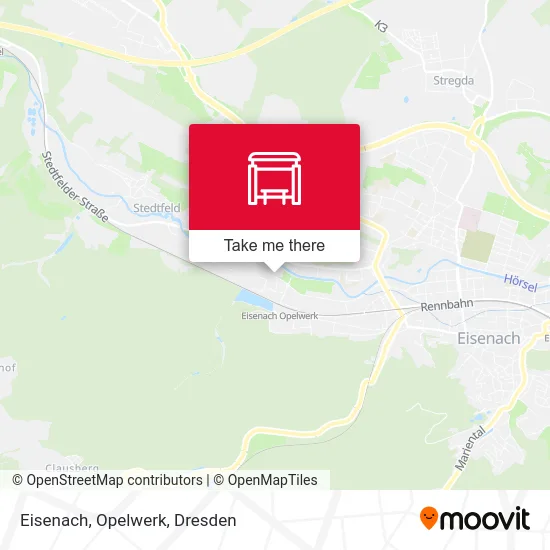 Карта Eisenach, Opelwerk