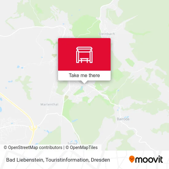 Карта Bad Liebenstein, Touristinformation