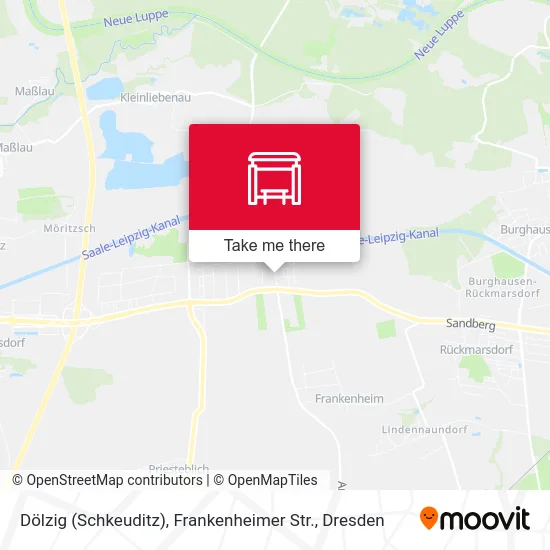 Карта Dölzig (Schkeuditz), Frankenheimer Str.